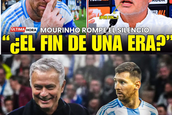 Mourinho ROMPE el silencio sobre Messi tras la desgarradora derrota de...