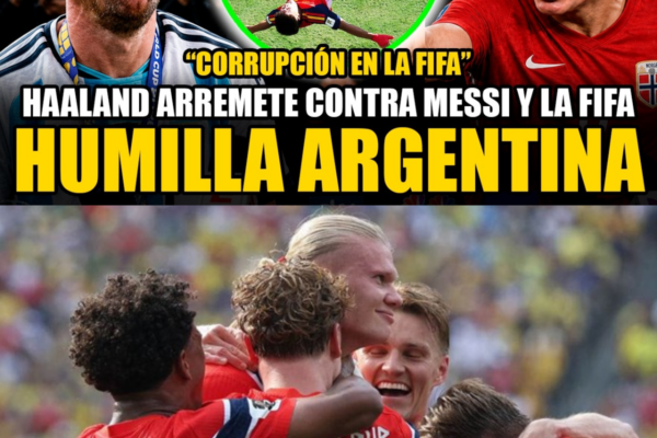 HAALAND HUMILLA A ARGENTINA Y DEJA EN RIDÍCULO A LA FIFA TRAS PERDER L...