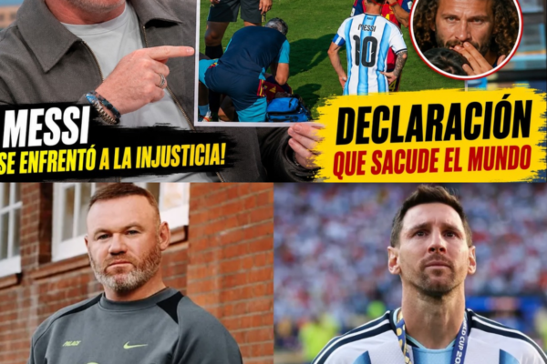 ¡Wayne Rooney estalla contra España y lanza un feroz respaldo a Messi ...