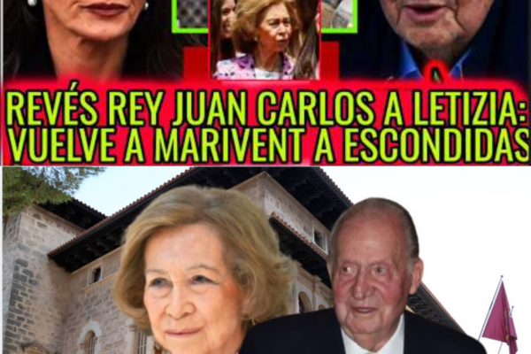 REY JUAN CARLOS A MARIVENT CON REINA SOFÍA DEJA MUDA A LETIZIA ORTIZ Y...
