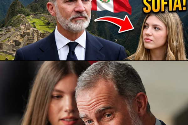 REY FELIPE PARALIZA ACTO EN LAGRIMAS por LA INFANTA SOFÍA ¡DESDE PERU...