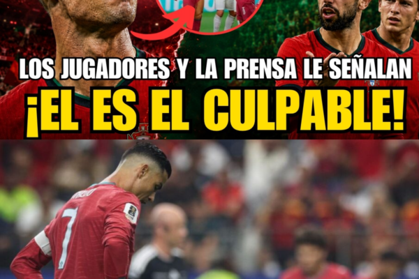 3 JUGADORES Y TODA LA PRENSA PORTUGUESA ESTALLAN CONTRA CRISTIANO TRAS...