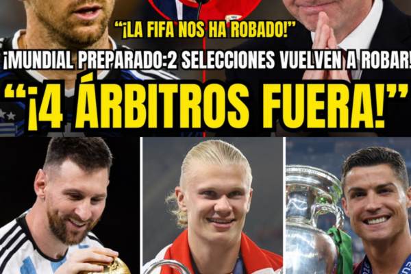 SELECCIONES EXPLOTAN: ¡NUEVO ROBO DE INGLATERRA Y ARGENTINA EN EL MUND...