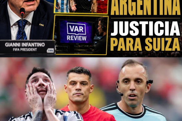 ¡El RUMOR EXPLOTA! FIFA EXPULSA a Argentina y Hace JUSTICIA a Suiza