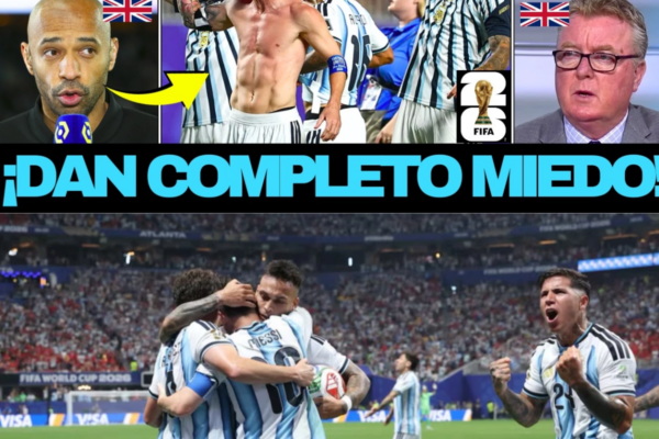 La PRENSA BRITÁNICA reacciona con MIEDO a la clasificación de Argentin...