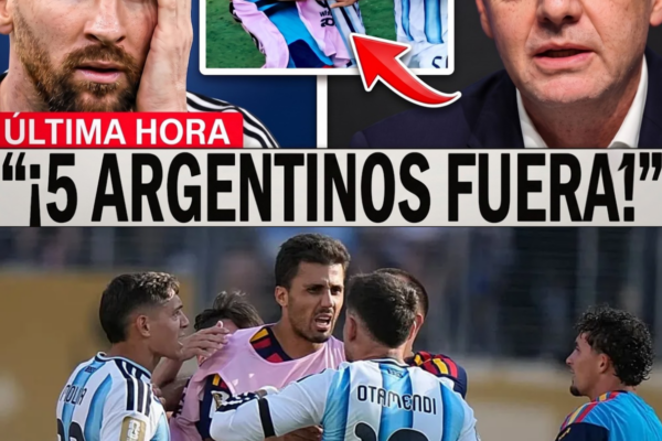 LA FIFA CASTIGA A ARGENTINA: 5 ESTRELLAS SUSPENDIDAS TRAS LOS INCIDENT...