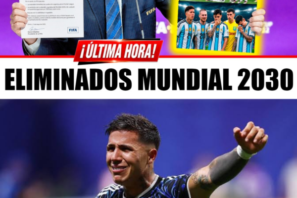 ARGENTINOS EXPULSADOS DEL MUNDIAL 2030 Y DE LA PREMIER LEAGUE SANCIONA...