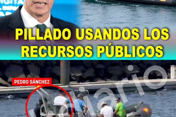 Sánchez, PILLADO usando una zodiac de la Guardia Civil para bucear en ...