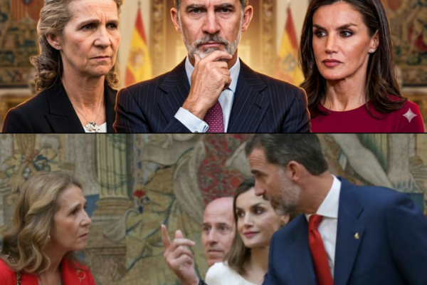 REY FELIPE SE POSICIONA por RIFIRRAFE DE LA INFANTA ELENA y LA REINA L...