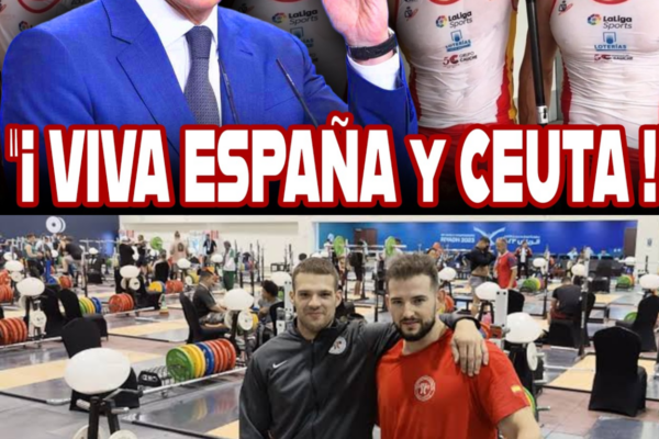 DEPORTISTAS ESPAÑOLES MUESTRAN SU APOYO A CEUTA EN PLENA CRISIS MIGRAT...